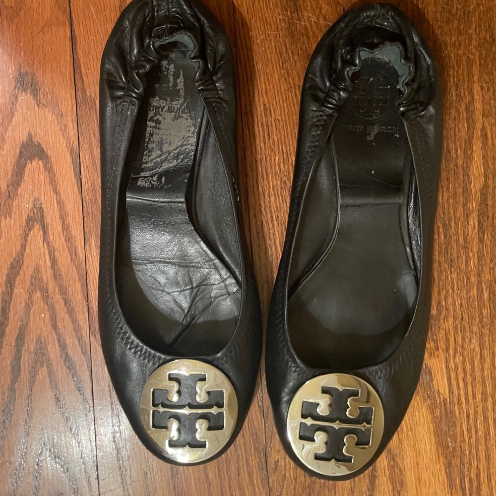 Tory Burch black flats